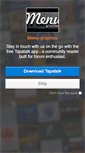 Mobile Screenshot of menu-graphics.net